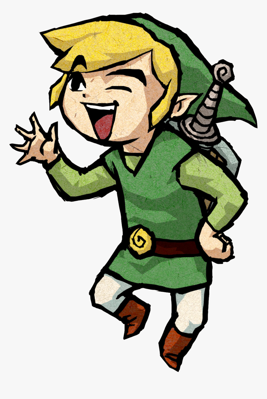 Toon Link - Zelda Wind Waker Link, HD Png Download, Free Download