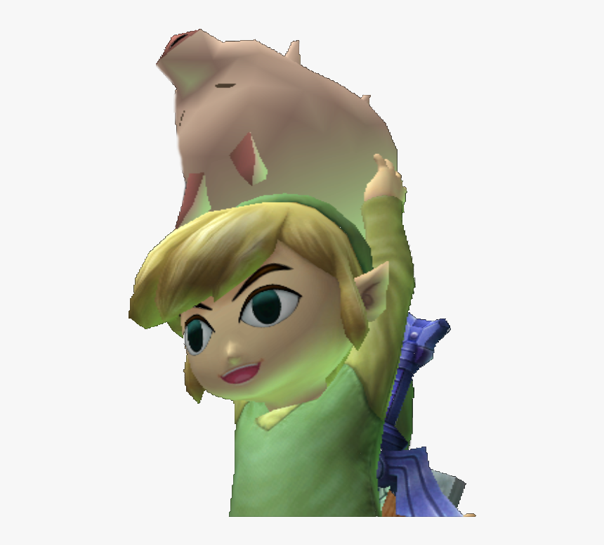 Transparent Toon Link And Pig - Cartoon, HD Png Download, Free Download