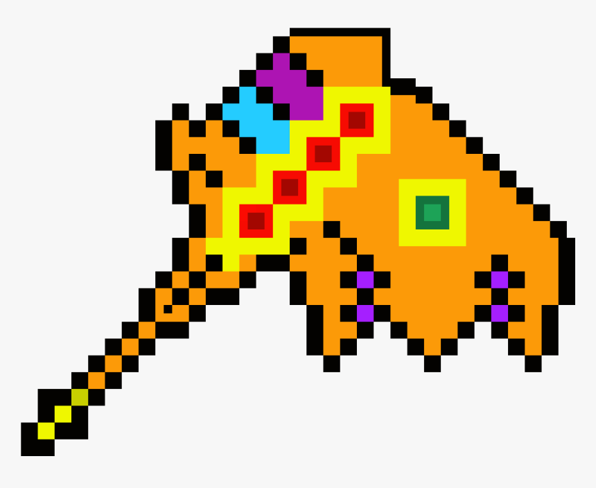 Picksaw Terraria Pixel Art Maker - Terraria Picksaw Pixel Art, HD Png Download, Free Download