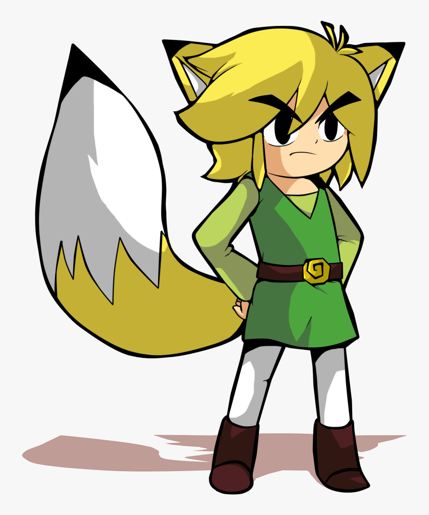 Cute Toon Link - Link Fox, HD Png Download, Free Download