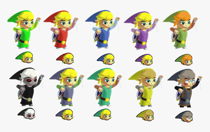 Toon Link Face Png - Cartoon, Transparent Png, Free Download