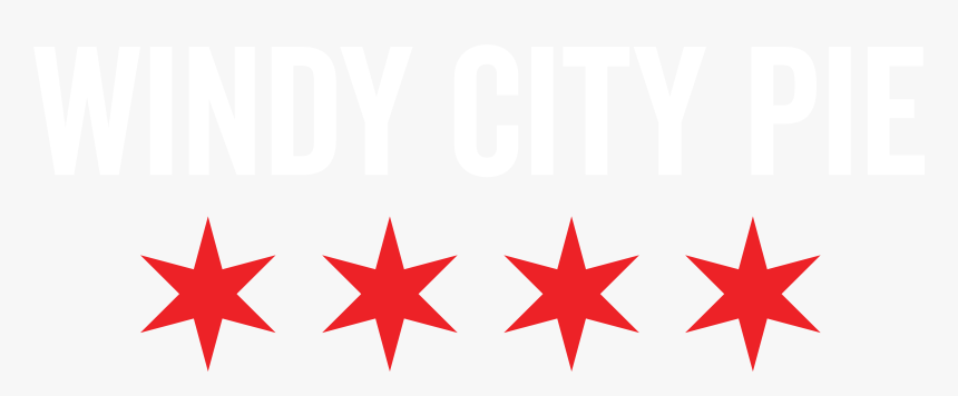 Windy City Pie Logo - Chicago Flag Stars, HD Png Download, Free Download