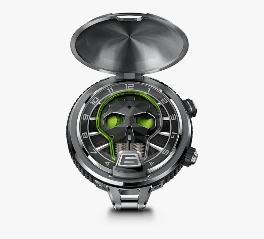 Hyt Skull Pocket Watch, HD Png Download, Free Download