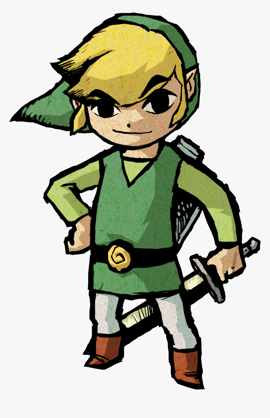 Link Zelda Wind Waker, HD Png Download, Free Download