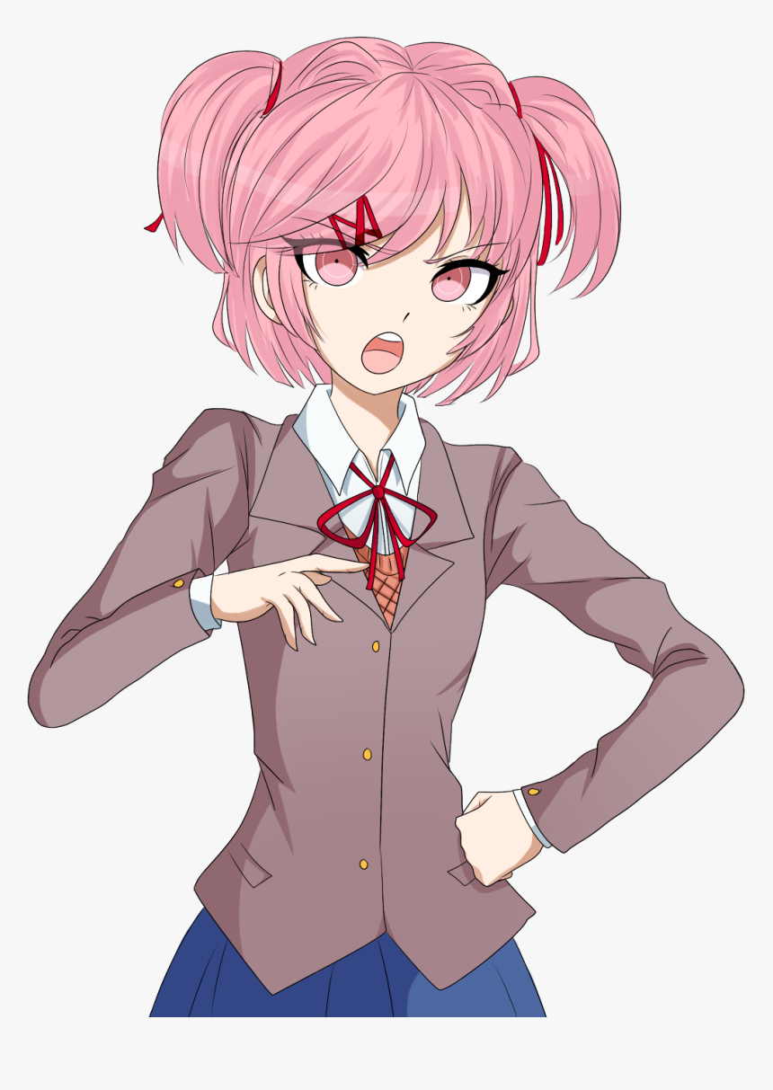 Doki Doki Literature Club Sprites, HD Png Download, Free Download