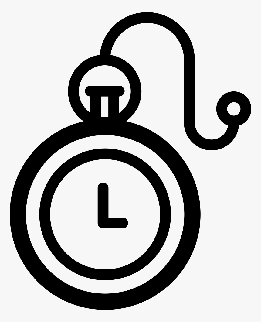 Pocket Watch - Pocket Watch Icon, HD Png Download, Free Download