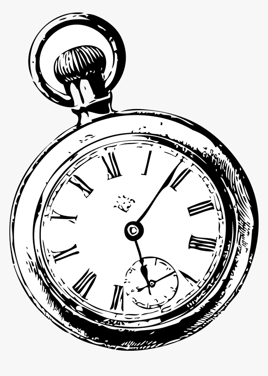 Pocket Watch Clip Art, HD Png Download, Free Download