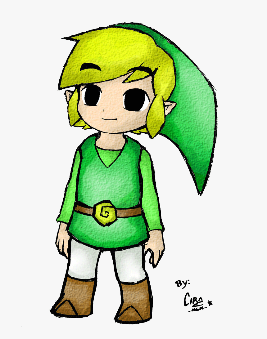 Drawing Toon Link Download - Drawing, HD Png Download, Free Download