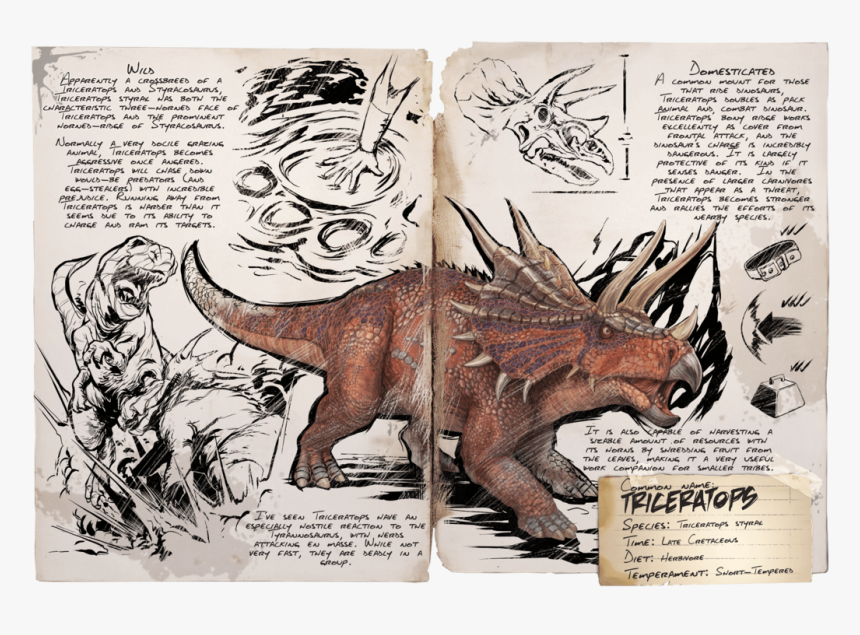 Ark Survival Evolved Triceratops, HD Png Download, Free Download