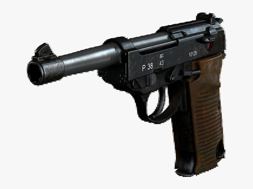 Cod Walther P38 - Call Of Duty, HD Png Download, Free Download