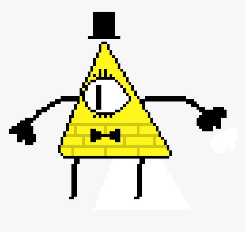 Transparent Bill Cipher Png - Bill Pixel Art, Png Download, Free Download