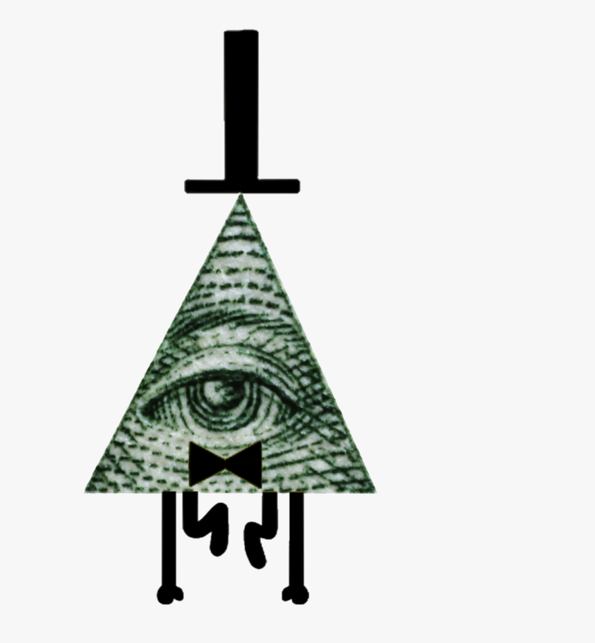 Illuminati Bill Cipher Eye Of Providence Secret Society - Illuminati Triangle, HD Png Download, Free Download