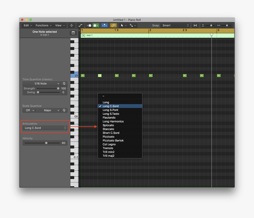 Logic Pro X Articulation Sets, HD Png Download, Free Download