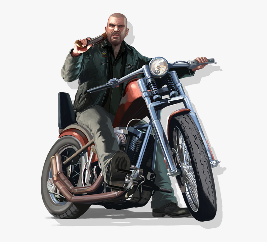 Biker Png Pic - Gta 4 Wallpaper Hd, Transparent Png, Free Download