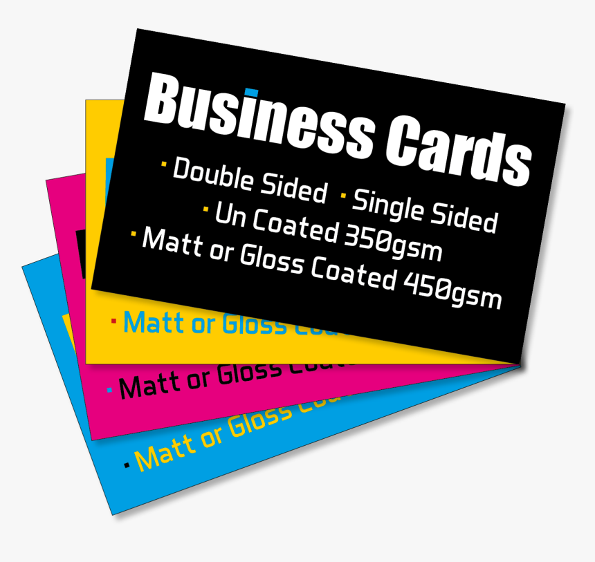 Business Cards Printing Png, Transparent Png, Free Download