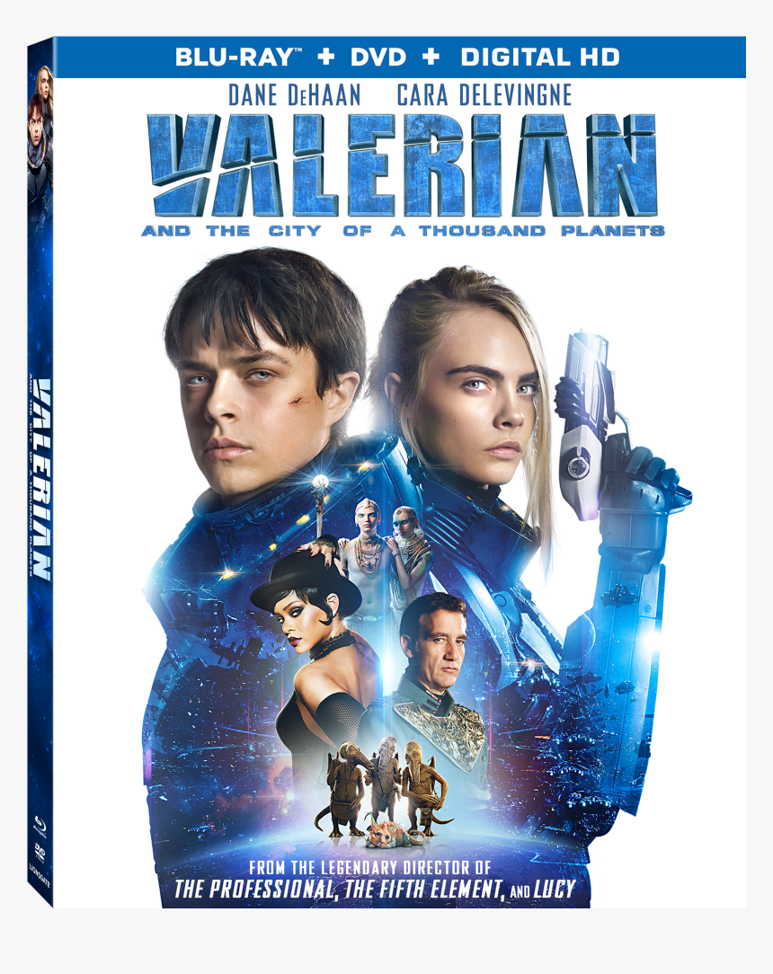 Valerian And The City Of A Thousand Planets Movie Poster, HD Png Download, Free Download