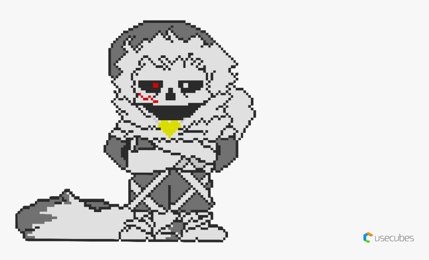 Sans Sprite Png - Cross Sans Sprite Png, Transparent Png, Free Download