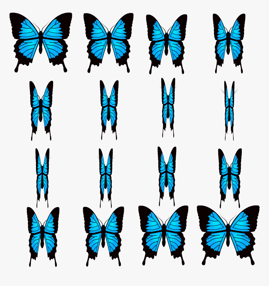 Preview - Butterfly Sprite Sheet, HD Png Download, Free Download