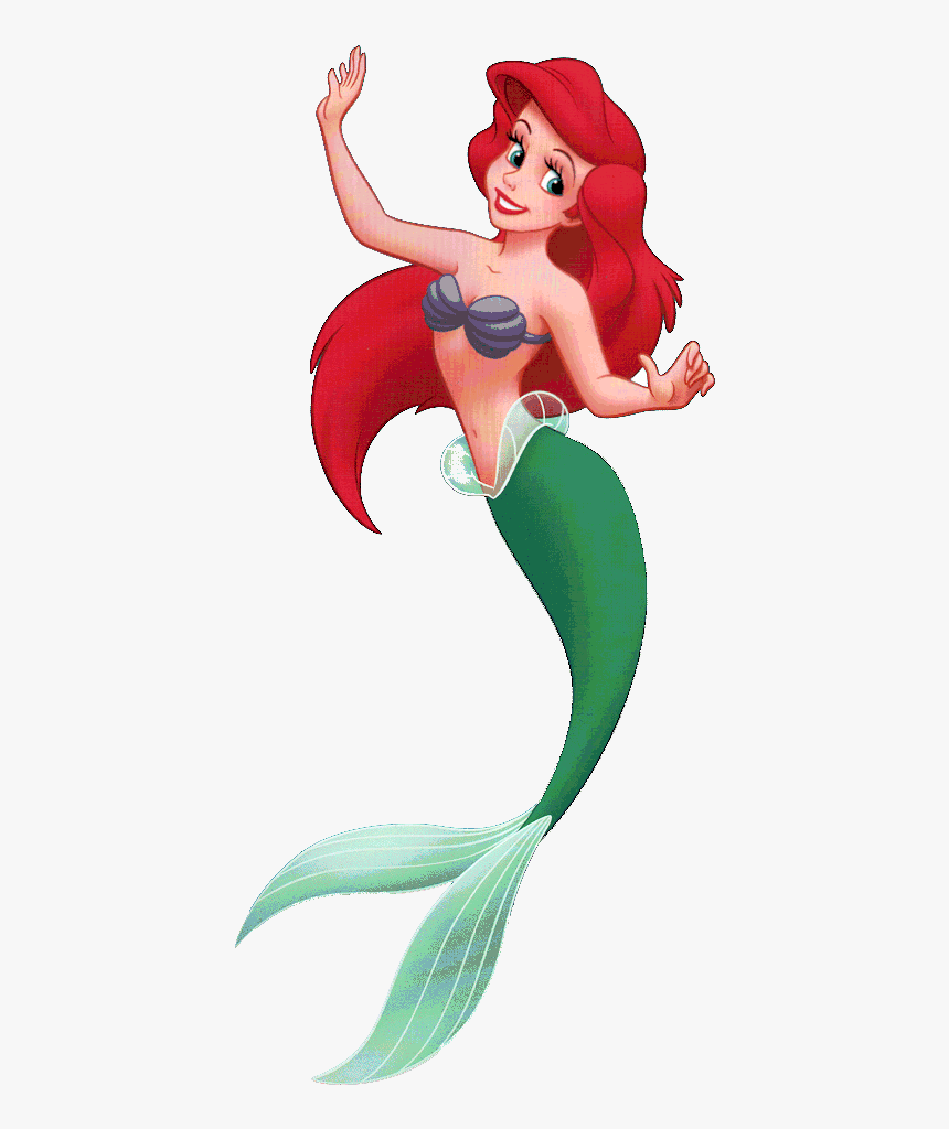 Ariel Clipart Princess Ariel - Ariel Little Mermaid Tail, HD Png Download, Free Download