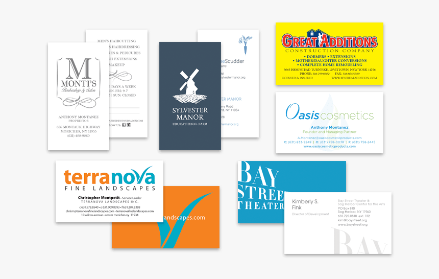 Business Card Printing Long Island Searles Graphics - Brochure, HD Png Download, Free Download