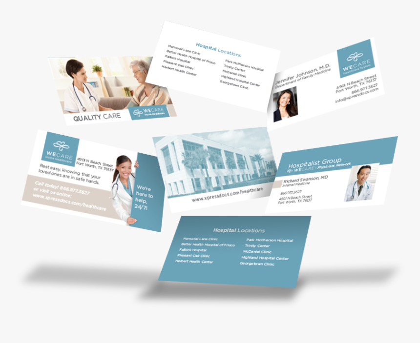 Real Estate Postcards - Business Cards For Hospitalist, HD Png Download, Free Download