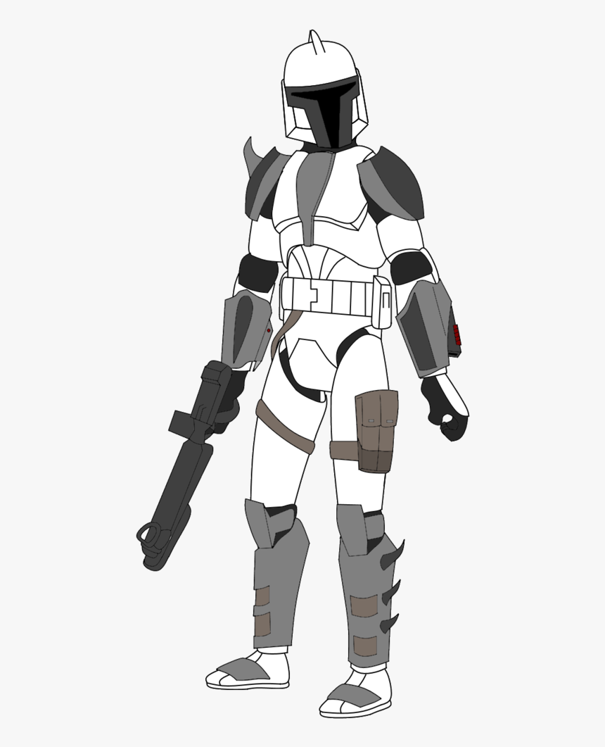 Freeuse Download Clone Trooper Art Costume Design Drawings - Star Wars Clone Trooper Designs, HD Png Download, Free Download