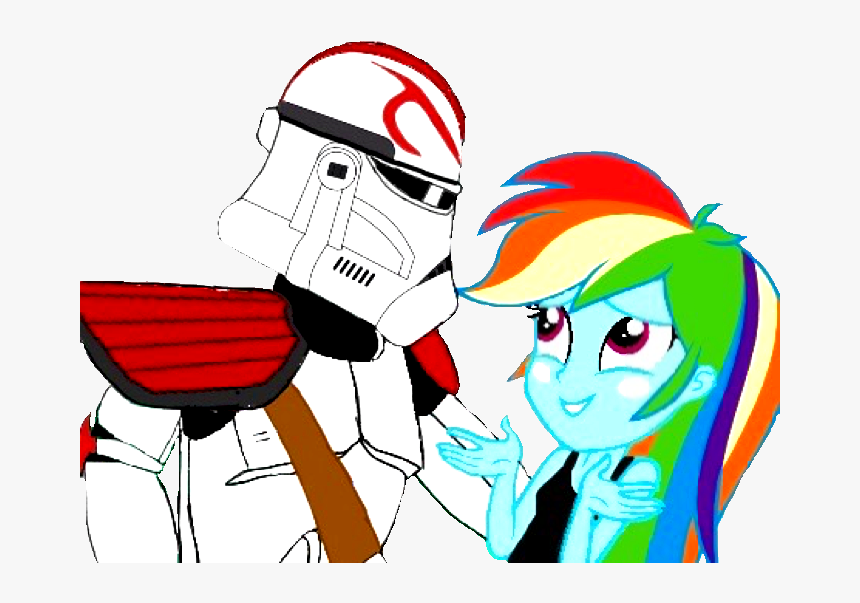 Comics Clipart Clone Trooper - Clone Troopers In Mlp, HD Png Download, Free Download