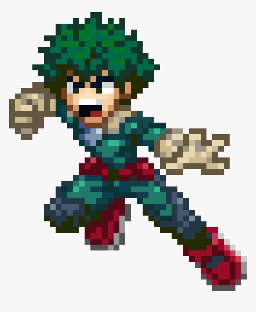 Featured image of post Izuku Midoriya Pixel Art My Hero Academia / The main protagonist of boku no hero academia.