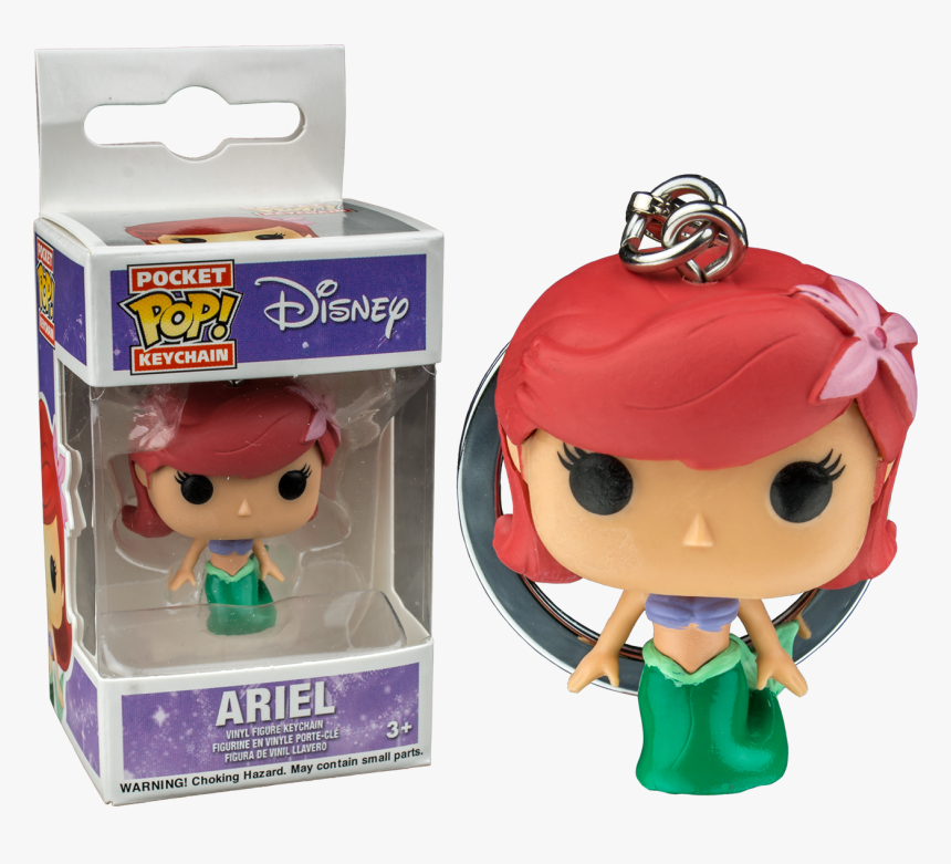 Funko Keychain Ariel Mermaid, HD Png Download, Free Download