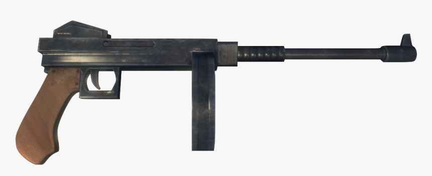 Machine Gun Png - Bioshock 1 Machine Gun, Transparent Png, Free Download