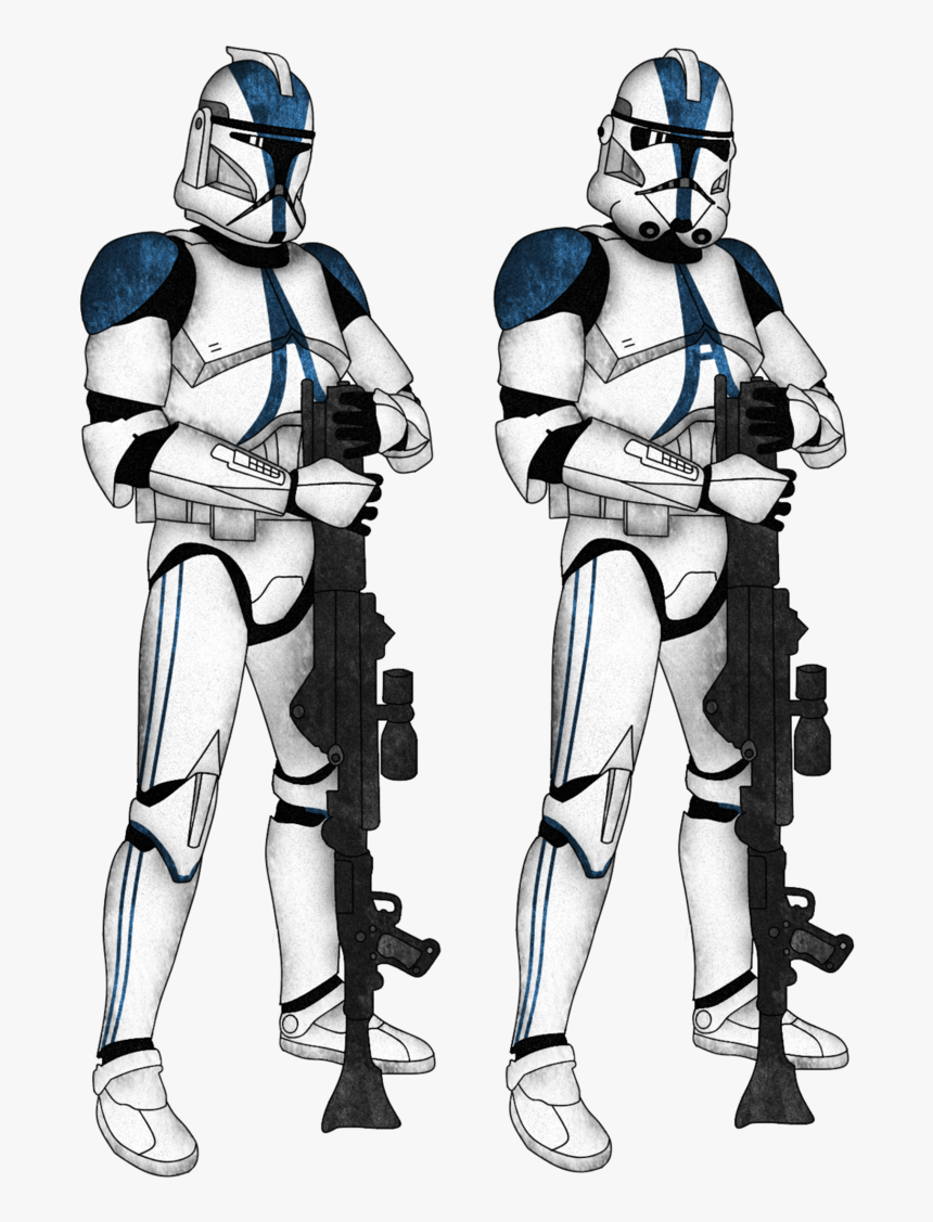 Phase I Clone Trooper Art , Png Download - 501st Clone Trooper Art, Transparent Png, Free Download