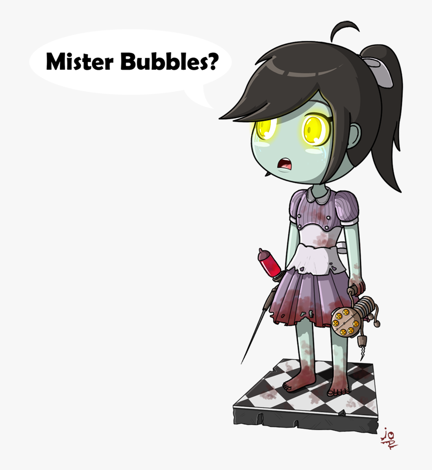Free Library Laser Drawing Bioshock - Bioshock Little Sister Png, Transparent Png, Free Download