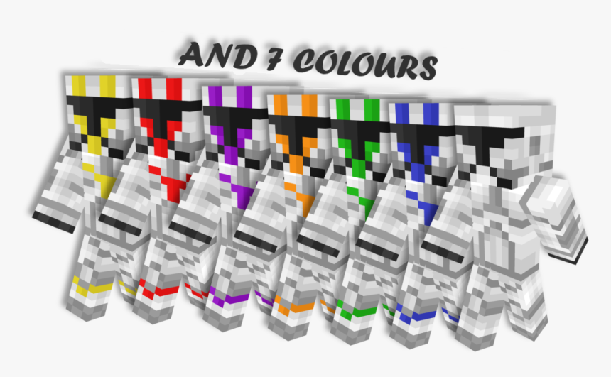 Papercraft Star Wars Minecraft, HD Png Download, Free Download