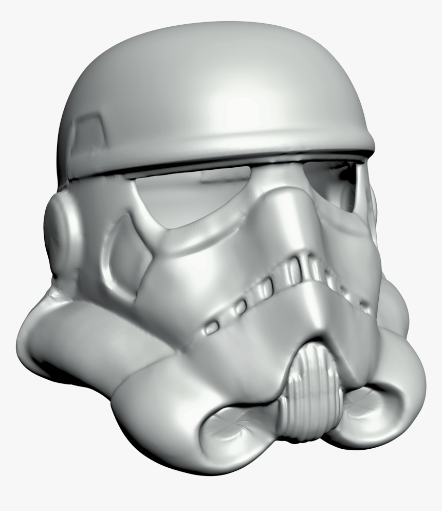 Stormtrooper Helmet Free 3d Model - Illustration, HD Png Download, Free Download