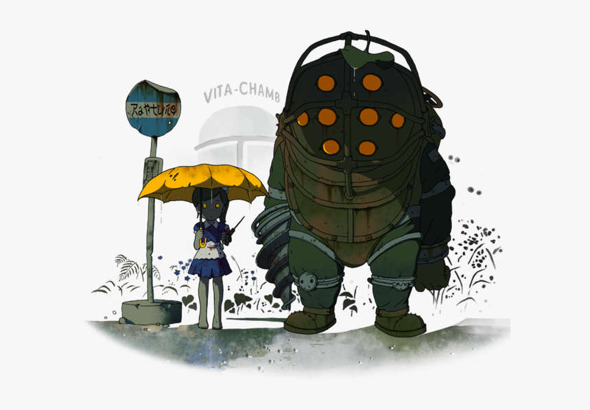 Bioshock Art Transparent, HD Png Download, Free Download