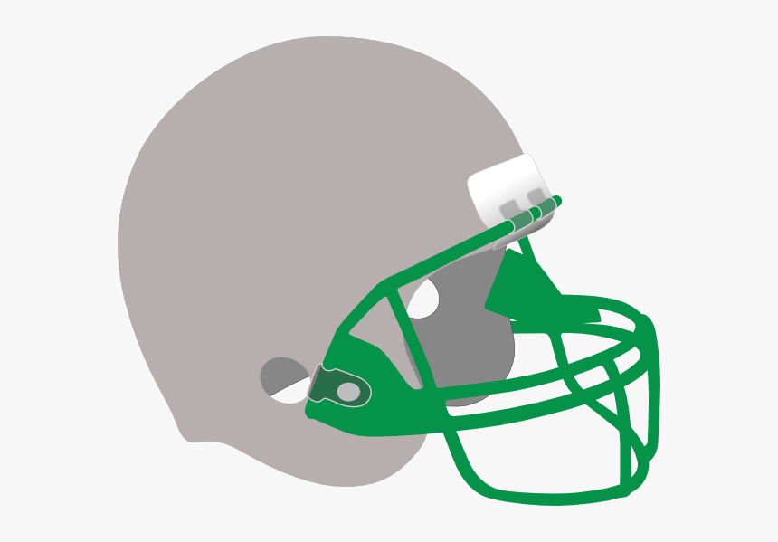 Silver And Green Helmet Svg Clip Arts - Clip Art Pink Football Helmet, HD Png Download, Free Download