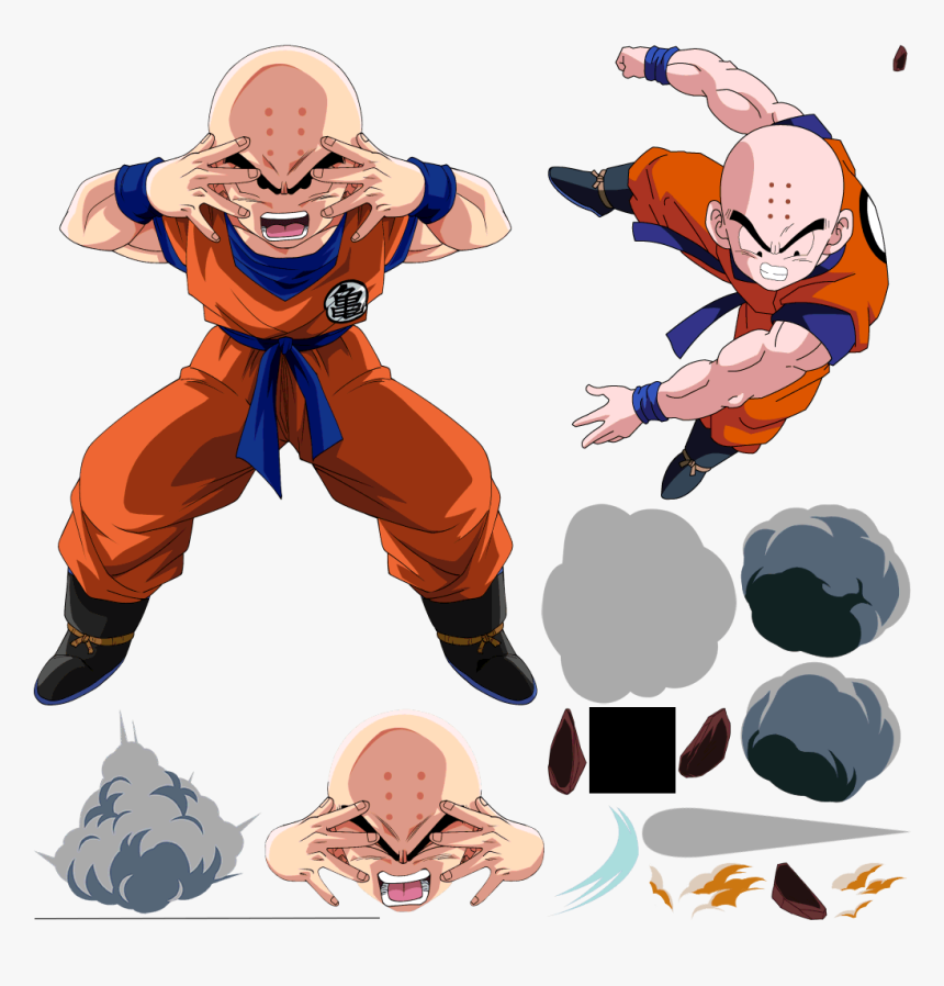 Dokkan Battle Krillin Png, Transparent Png, Free Download