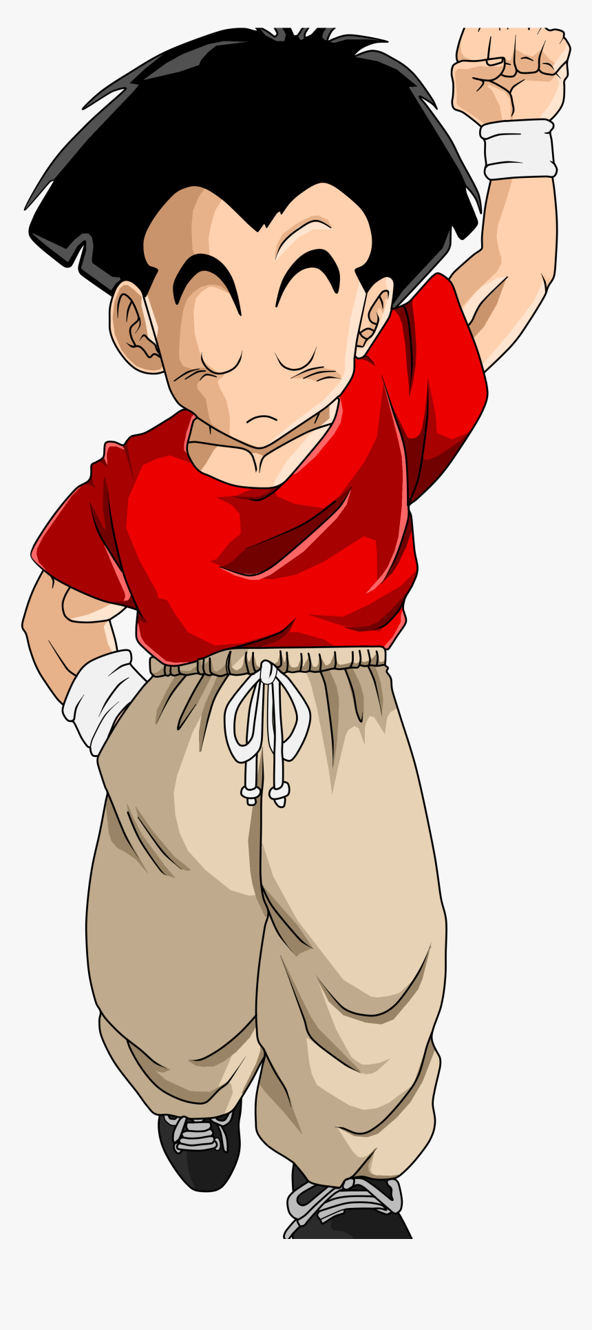 Number 1 Earthling By Zed-creations - Dbz Krillin Happy, HD Png Download, Free Download