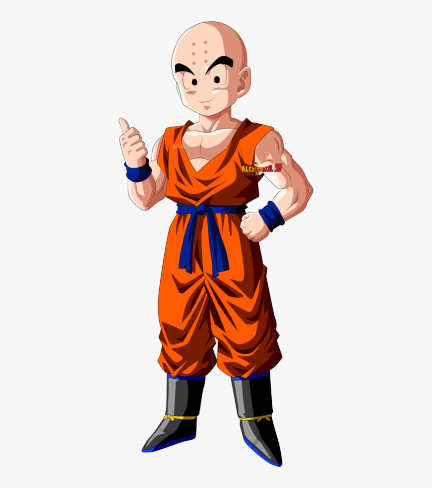 Krillin By Alexiscabo1 - Dragon Ball Krilin Png, Transparent Png, Free Download