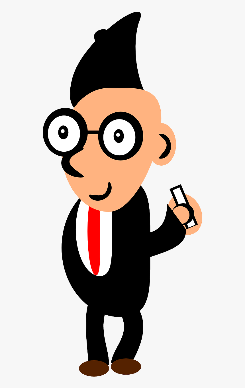 Cartoon Nerd Png, Transparent Png, Free Download