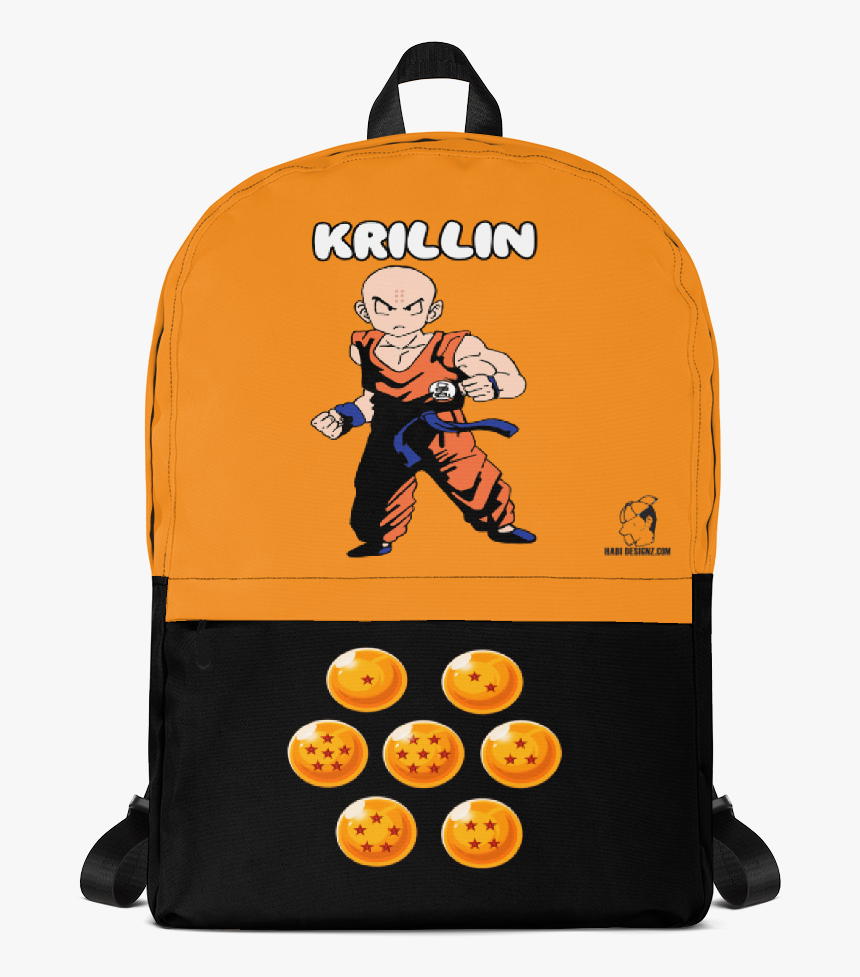 Krillin With Dragon Balls - Backpack, HD Png Download, Free Download