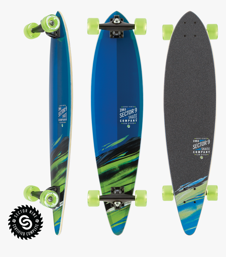 Sector 9 San Diego Longboard Decks, HD Png Download, Free Download