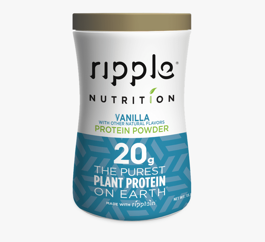 Ripple Vanilla Protein Powder - Ripple Foods, HD Png Download, Free Download