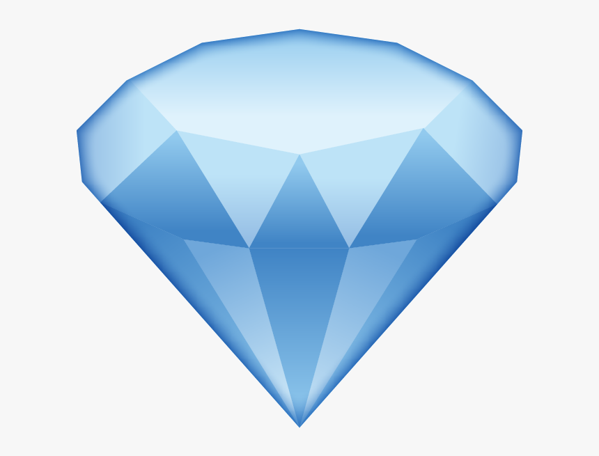 Diamond Emoji Png, Transparent Png, Free Download