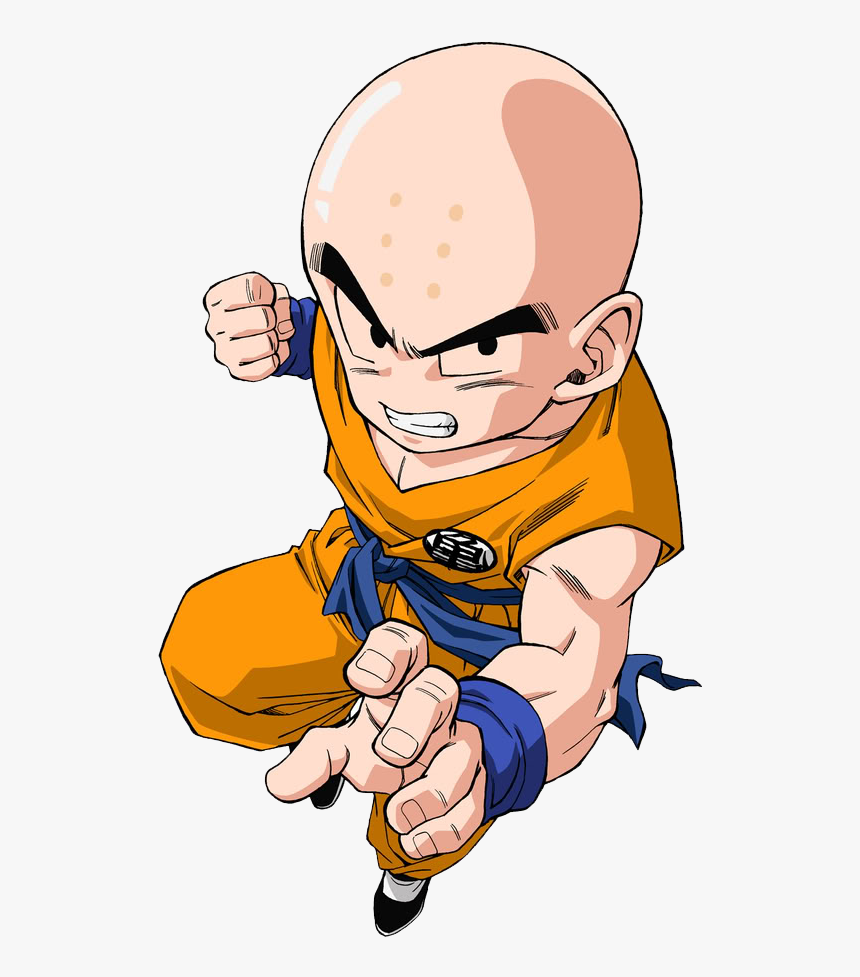 Krillin , Png Download - Crilin Dragon Ball Gt, Transparent Png, Free Download