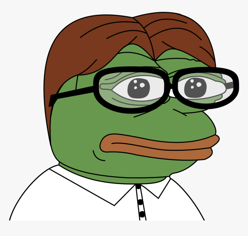 Pepe Nerd , Png Download - Smart Pepe, Transparent Png, Free Download