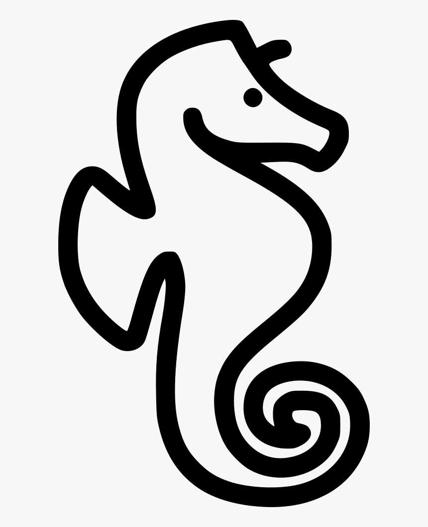 Seahorse - Sea Horse Icon, HD Png Download, Free Download