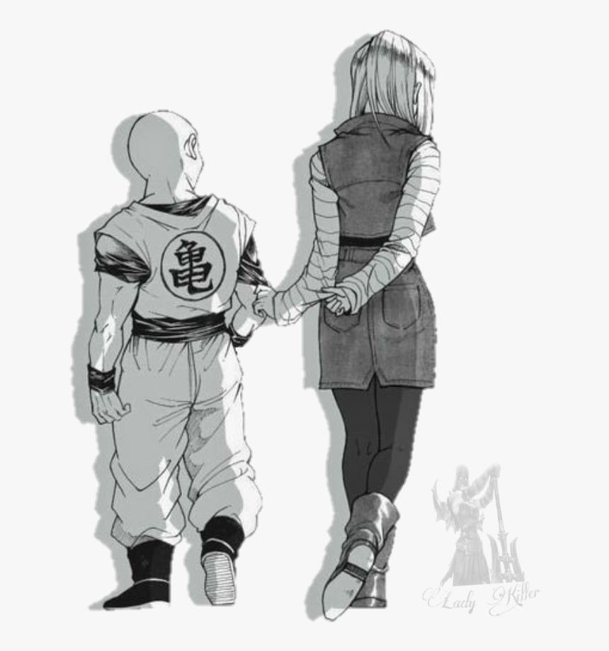 #krilin #dbz #androide18 #anime #manga #android18 #dragonballz - Android 18 Manga, HD Png Download, Free Download