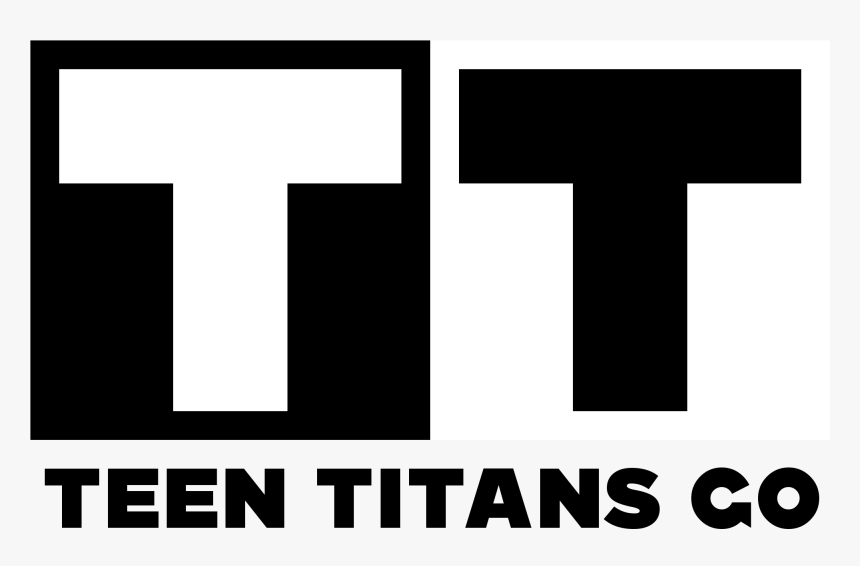 Teen Titans Co Black Text Black And White Font Logo - Text Font Cartoon Network, HD Png Download, Free Download