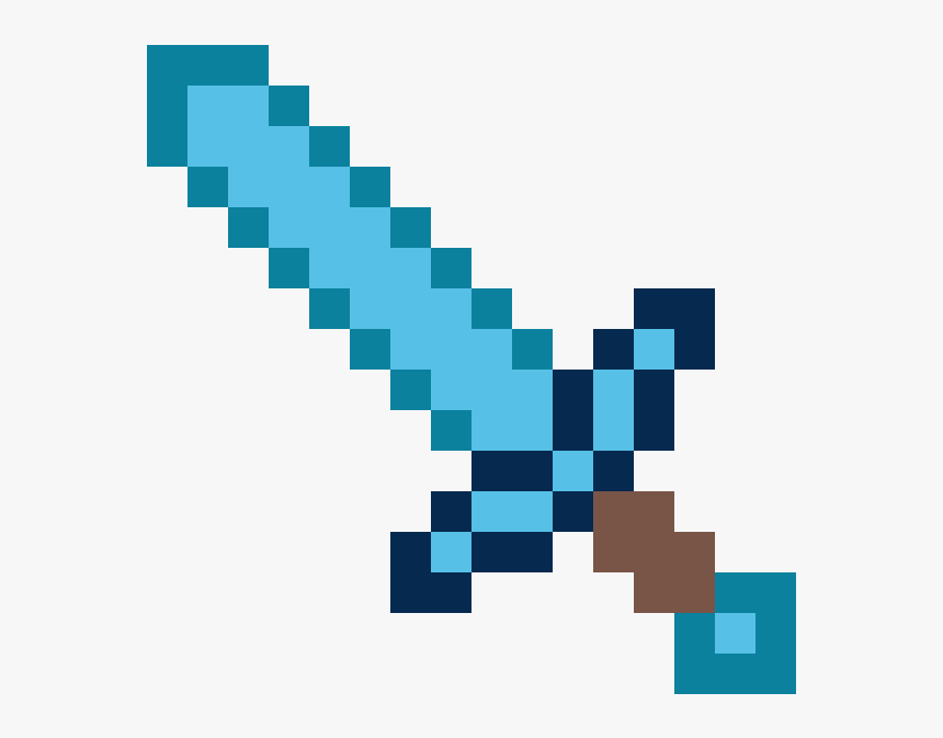 Minecraft Papercraft Wooden Sword, HD Png Download, Free Download